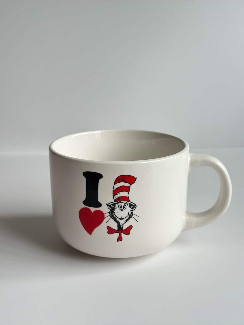 Dr. Seuss I Love The Cat In The Hat Oversized Coffee Cup Mug